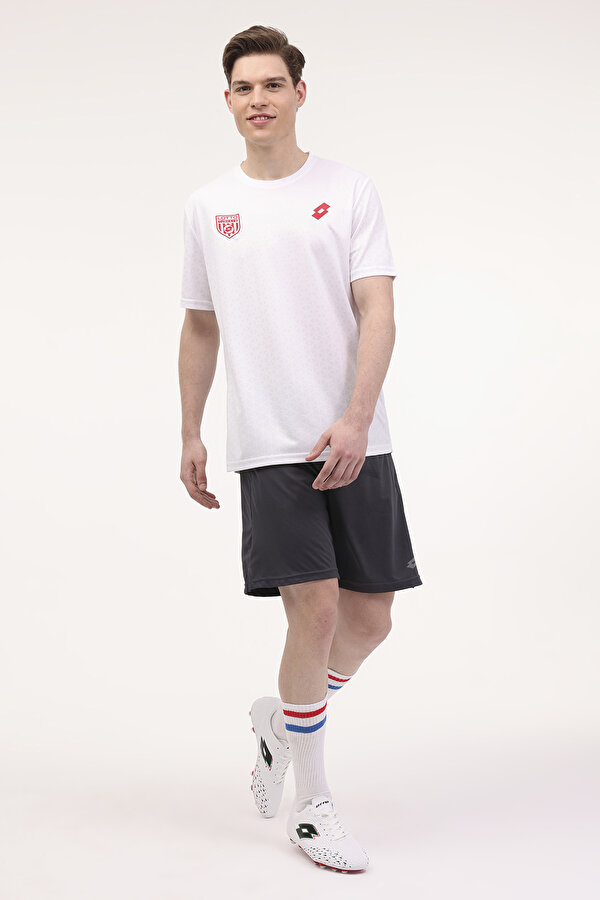 Lotto M-ALLY TEE 4FX Beyaz Erkek Kısa Kol T-Shirt