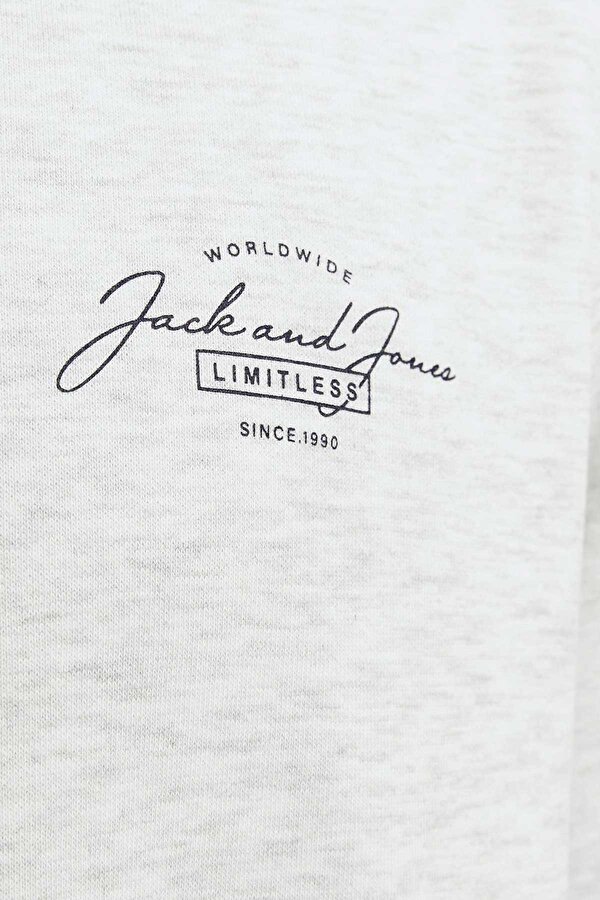 Jack & Jones JJFERRIS SWEAT CREW NECK Beyaz Erkek Sweatshirt