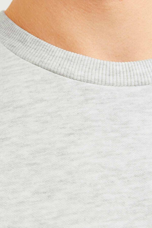 Jack & Jones JJFERRIS SWEAT CREW NECK Beyaz Erkek Sweatshirt