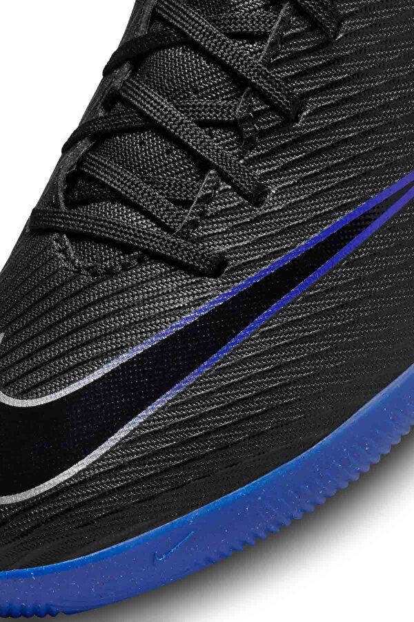 Jr. Mercurial Vapor Siyah Unisex Halı Saha Ayakkabısı - Görsel 6