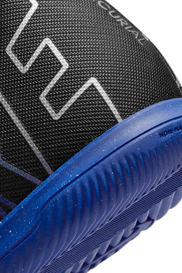 Jr. Mercurial Vapor Siyah Unisex Halı Saha Ayakkabısı - Görsel 7