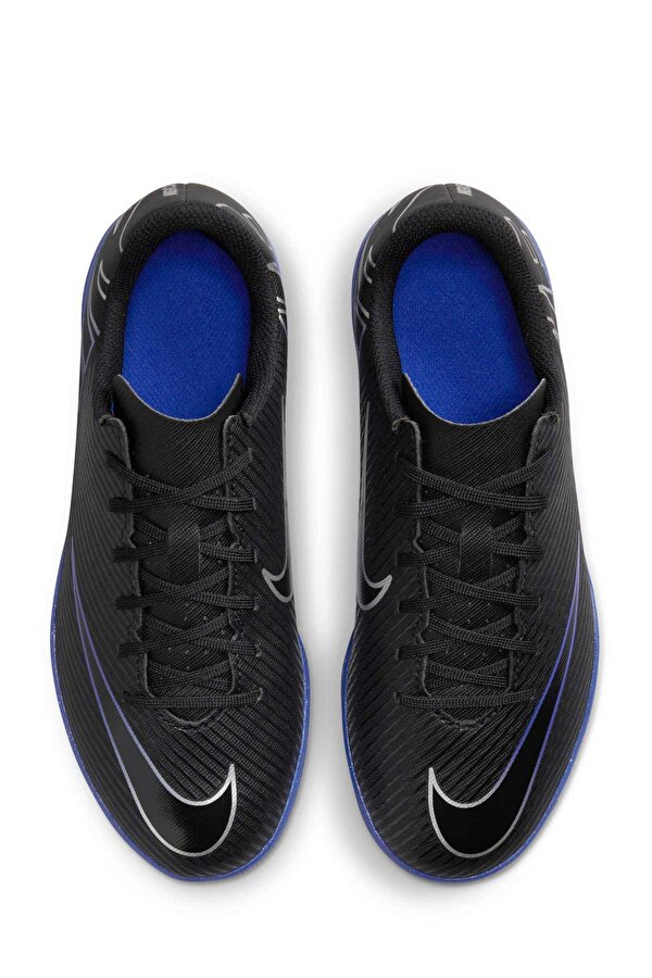 Jr. Mercurial Vapor Siyah Unisex Halı Saha Ayakkabısı - Görsel 8
