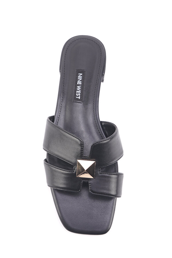 Nine West IWAN 4FX Siyah Kadın Düz Terlik
