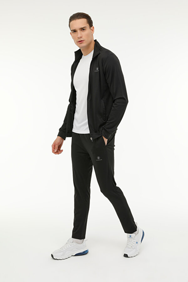 Lumberjack M- ALEX TRACK SUIT 4FX BLACK Man 048