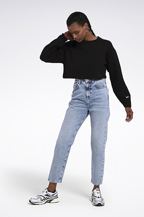 Reebok ACTIV COLL DREAMBLEND MID Siyah Kadın Sweatshirt