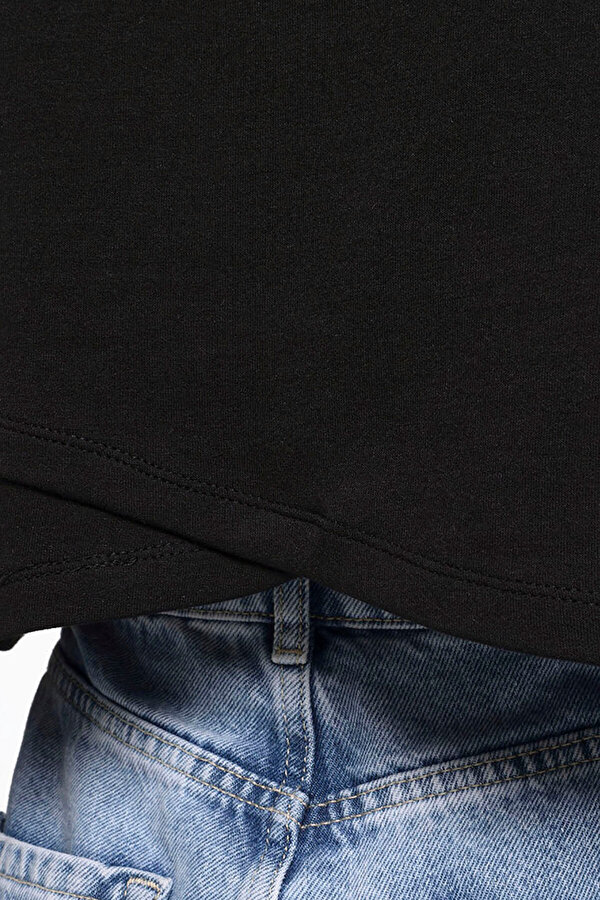 Reebok ACTIV COLL DREAMBLEND MID Siyah Kadın Sweatshirt