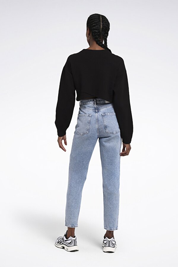 Reebok ACTIV COLL DREAMBLEND MID Siyah Kadın Sweatshirt