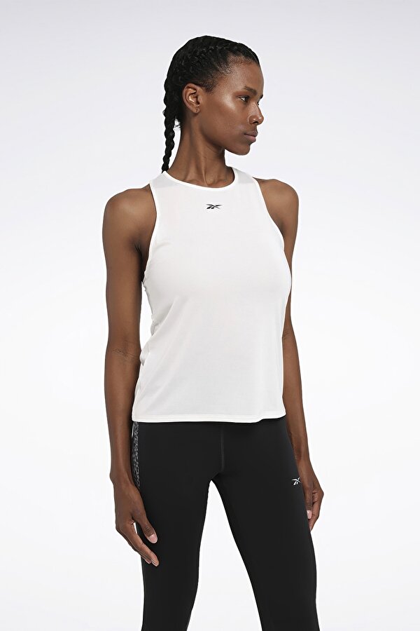 Reebok RBK-CHILL ATHLETIC TANK Ekru Kadın Atlet