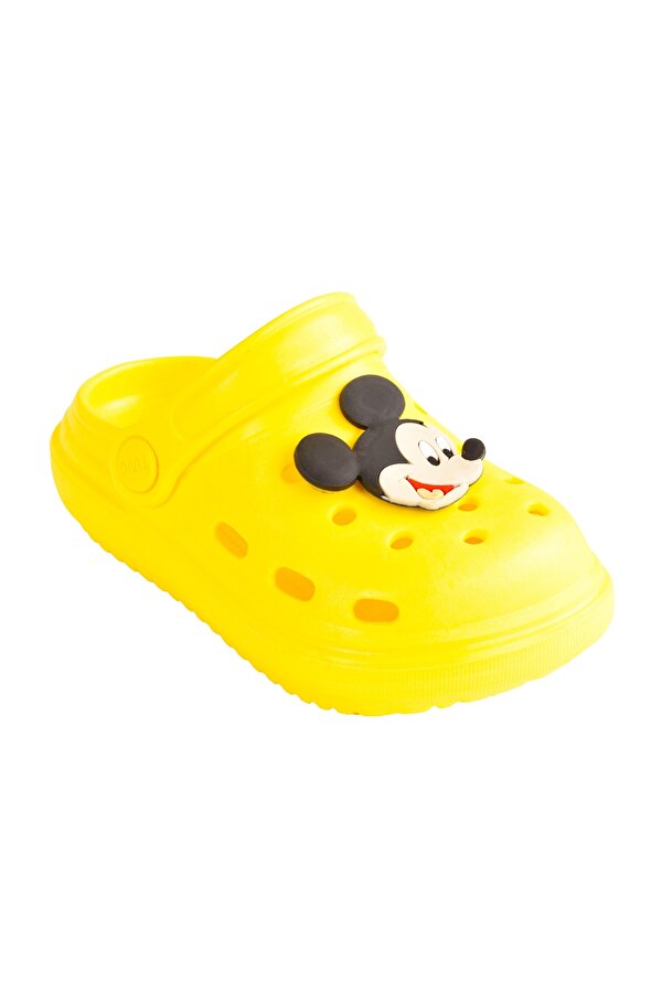 Odesa Ayakkabı Mickey Mouse Unisex Çocuk Kaymaz Taban Terlik Sandalet