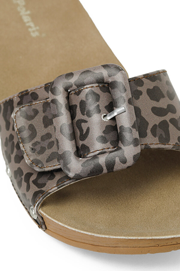 Polaris 607017.Z4Pr Коричневый Женщина Традиционный Комфорт Тапо