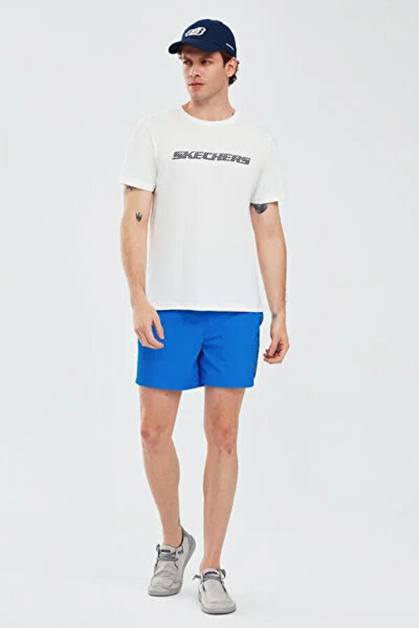 Skechers Swimwear M 5 inch Swimsho Mavi Erkek Deniz Şortu