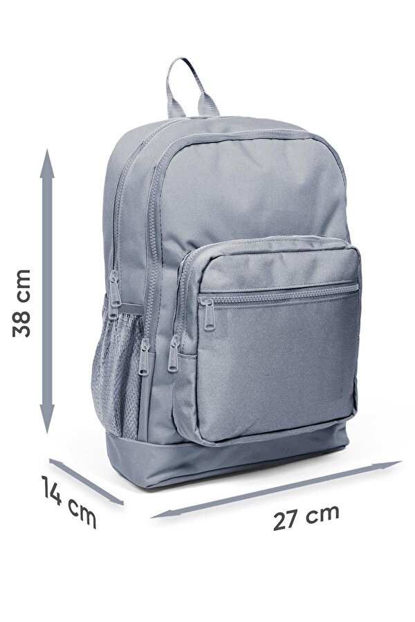 Coral High Kids Mor Pembe Anime Kedi Desenli Okul Sırt Çantası 23753