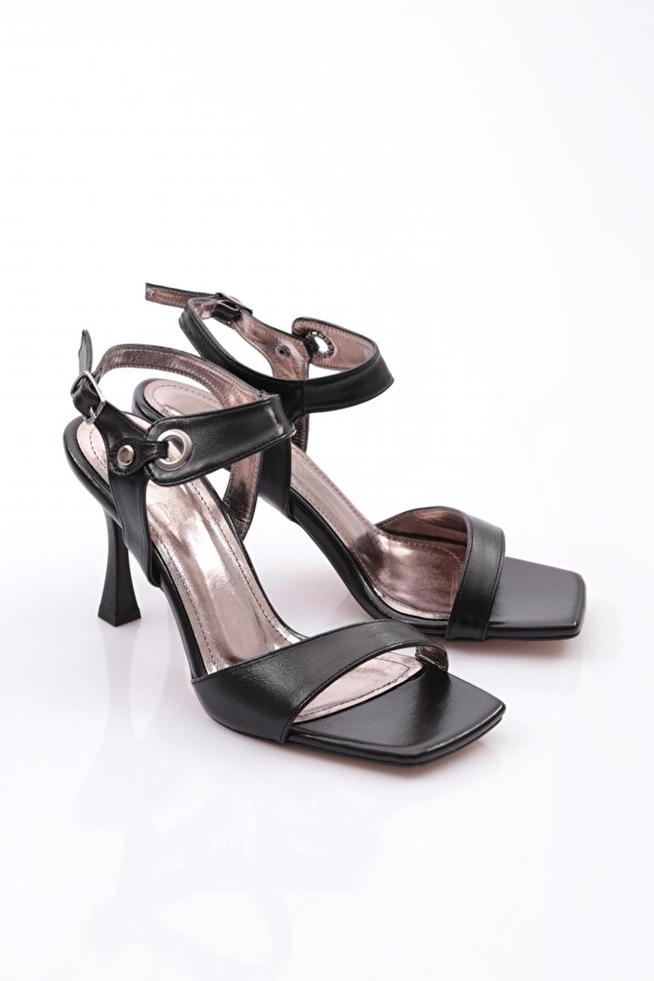 DGN 4016 Arkadan Bağlamali Topuklu Ayakkabi