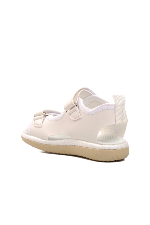 Ayakmod 24-996-P Beyaz Çocuk Sandalet