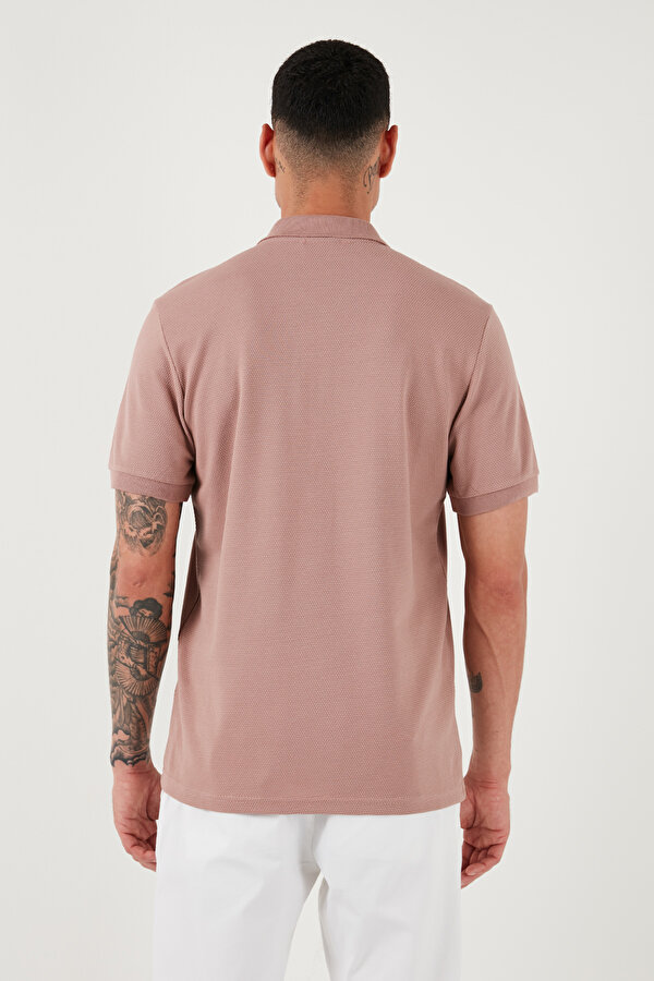 Buratti Erkek Polo Yaka T Shirt 5902915 PUDRA