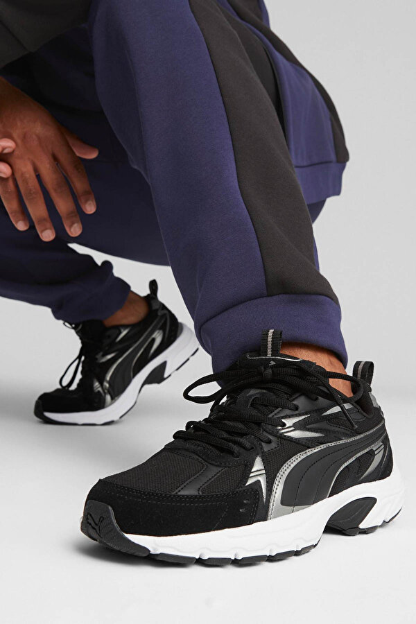Puma Milenio Tech Suede Siyah Kadın Koşu Ayakkabısı