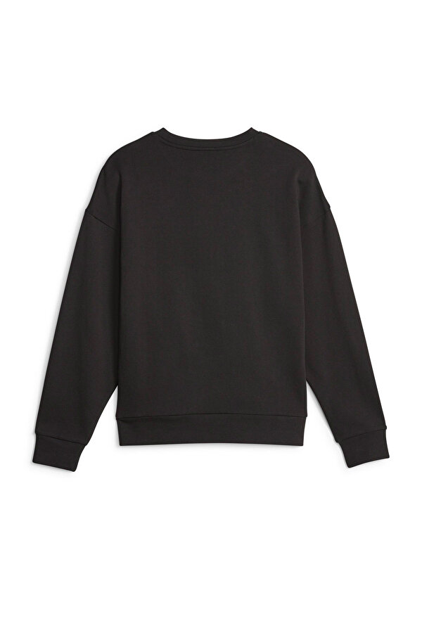 Puma BETTER ESSENTIALS Crew TR Siyah Kadın Sweatshirt