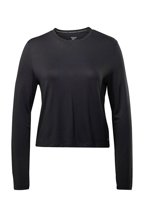Reebok AC DREAMBLEND LS TE Siyah Kadın Uzun Kol T-Shirt