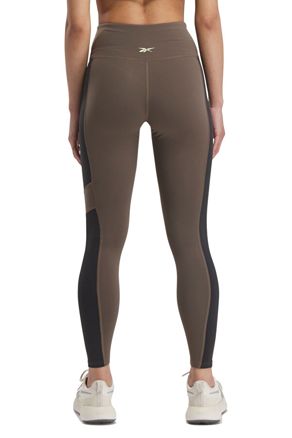 Reebok Lux High Waisted Colorblo Хаки 003 Женщина Леггинсы