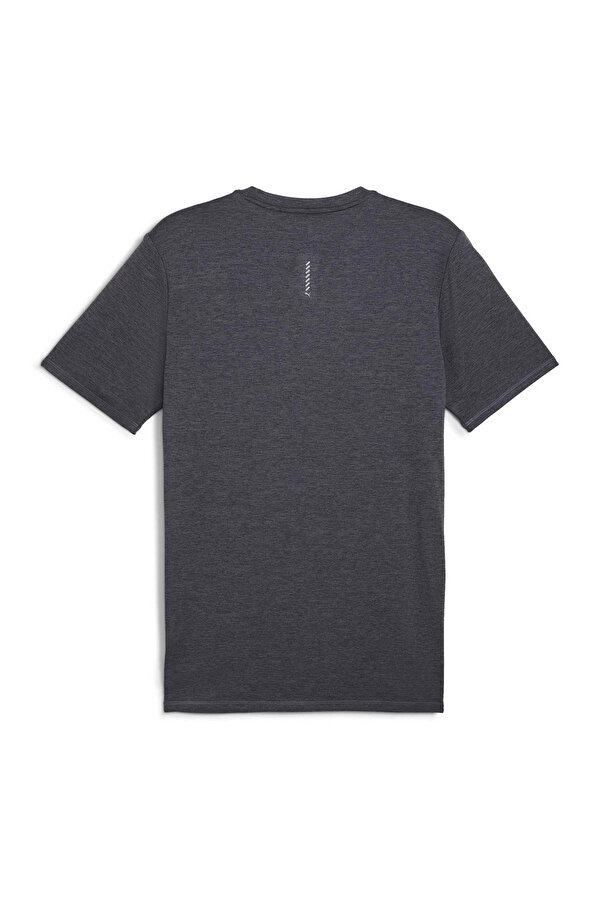 Puma RUN FAVORITE HEATHER TEE Siyah Unisex Kısa Kol T-Shirt