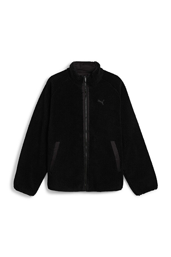 Puma Reversible Sherpa Jacket Черный Мужчина Блейзер