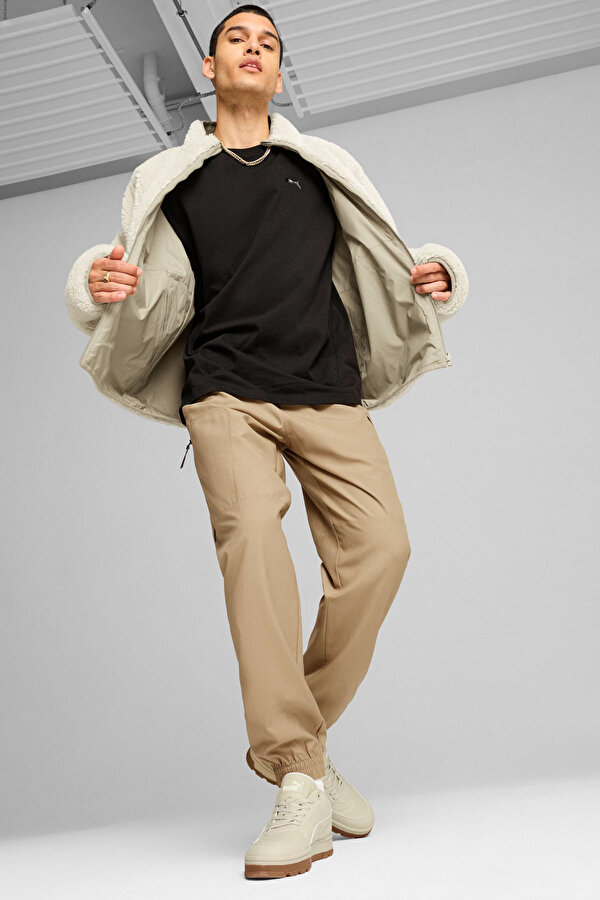 Puma Reversible Sherpa Jacket Белый Мужчина Блейзер