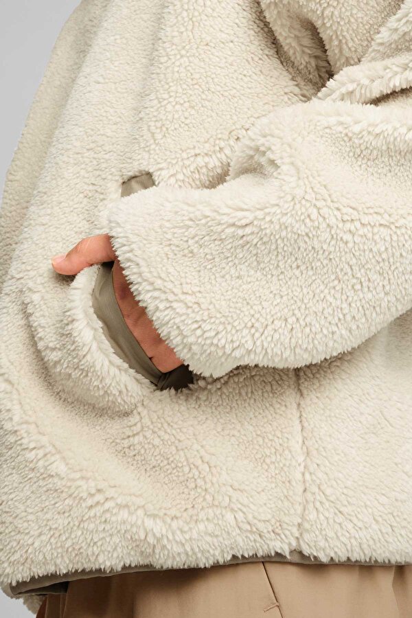 Puma Reversible Sherpa Jacket Белый Мужчина Блейзер