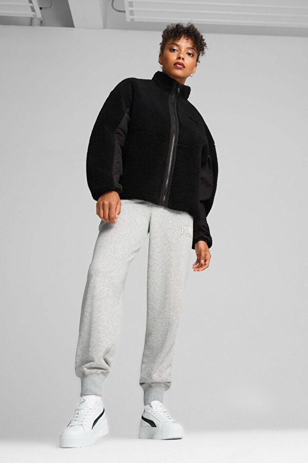 Puma Reversible Sherpa Jacket Siyah Kadın Ceket