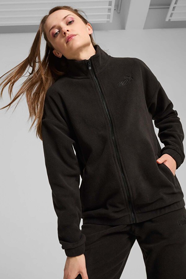 Puma ESS ELEVATED Jacket Siyah Kadın Ceket