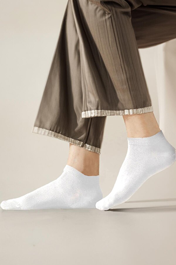 Black Deer Bilek Boy Pamuklu Patik Çorap Unisex 6 Çift