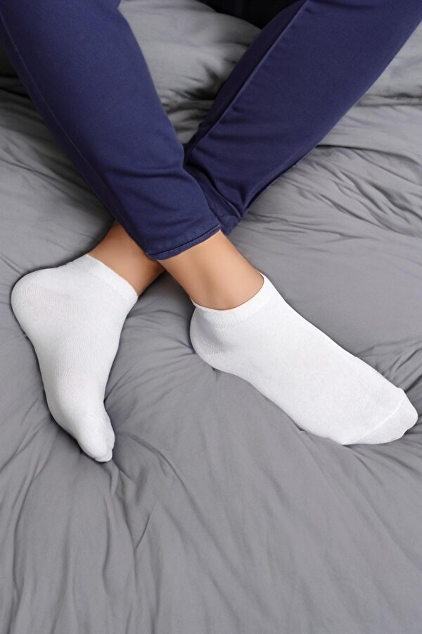 Black Deer Bilek Boy Pamuklu Patik Çorap Unisex 6 Çift