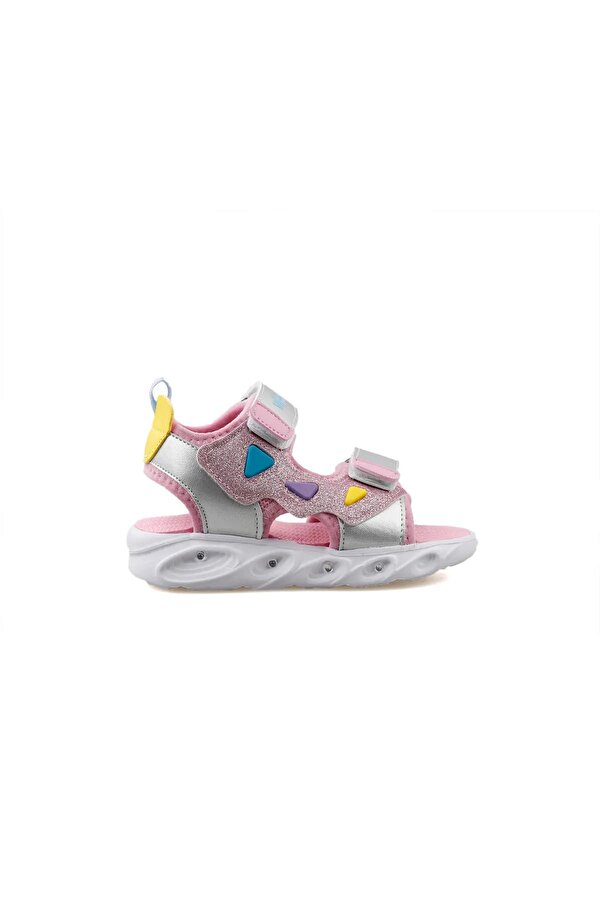 VICCO 321.B24Y.204 Hilda Pembe Phylon Işıklı Çocuk Sandalet