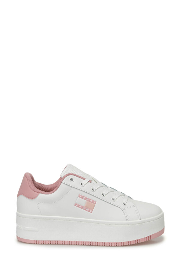 Tommy Hilfiger TJW FLATFORM ESS Pembe Kadın Sneaker