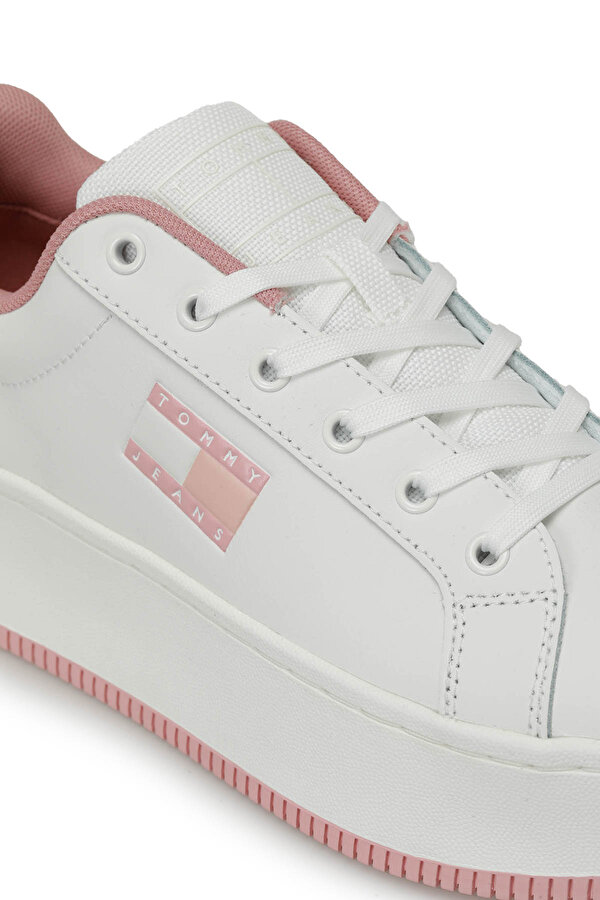 Tommy Hilfiger TJW FLATFORM ESS Pembe Kadın Sneaker