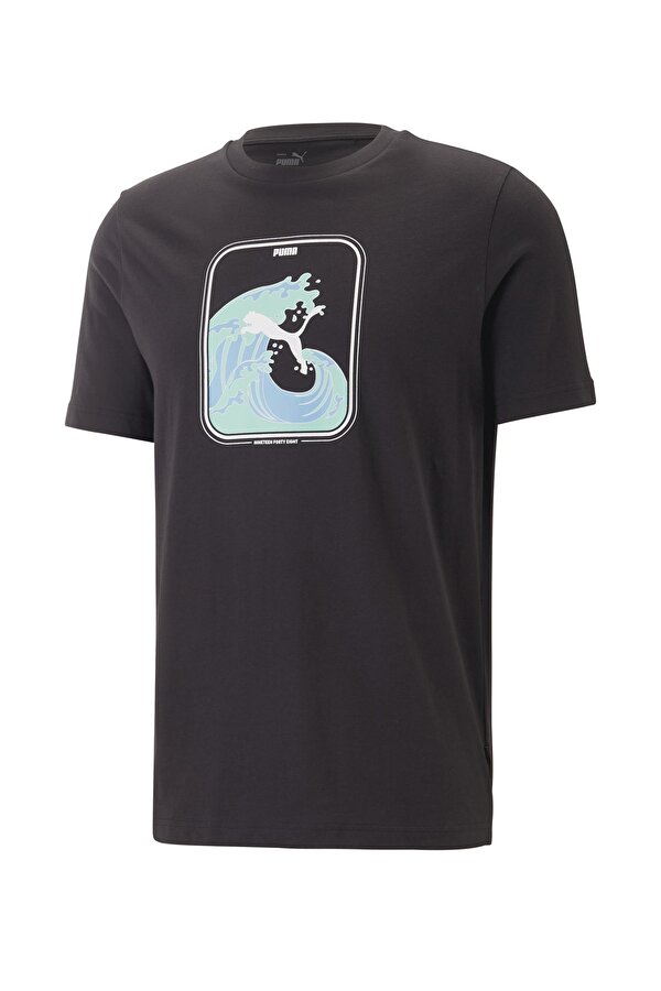 Puma GRAPHICS Wave Tee BLACK Man 054