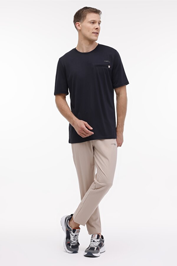 Lumberjack ML LUKE 11ITL1060 4FX Siyah Erkek Kısa Kol T-Shirt