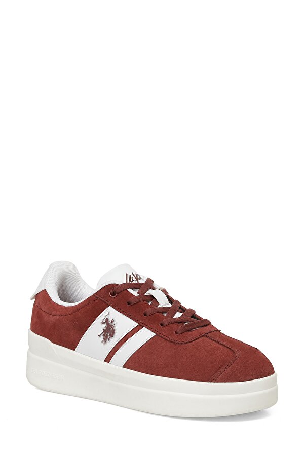 U.S. Polo Assn. JENNER 4PR Bordo Kadın Sneaker