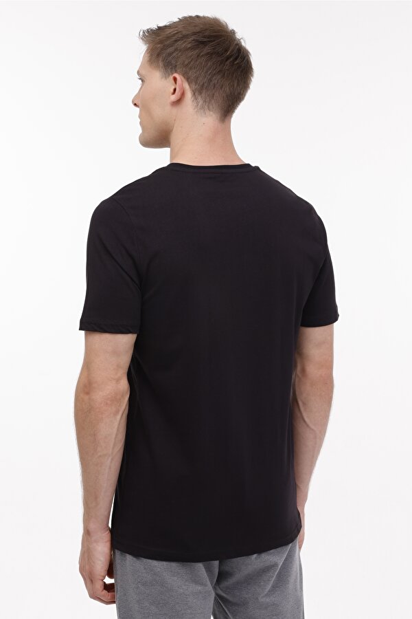 Kinetix MB SN220 T SHIRT 4PR Siyah Erkek Kısa Kol T-Shirt