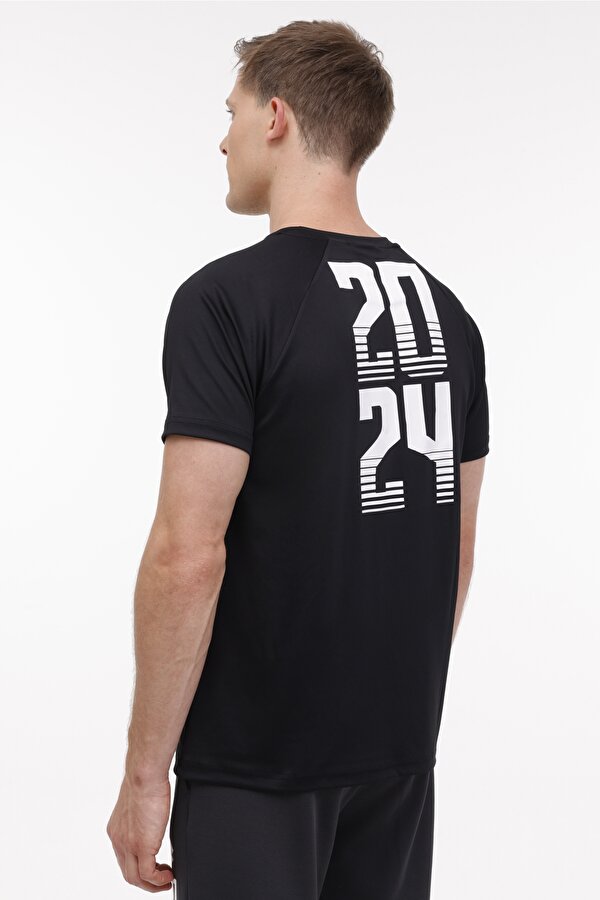 Lotto M-EU AZULA T-SH 4FX Siyah Erkek Kısa Kol T-Shirt