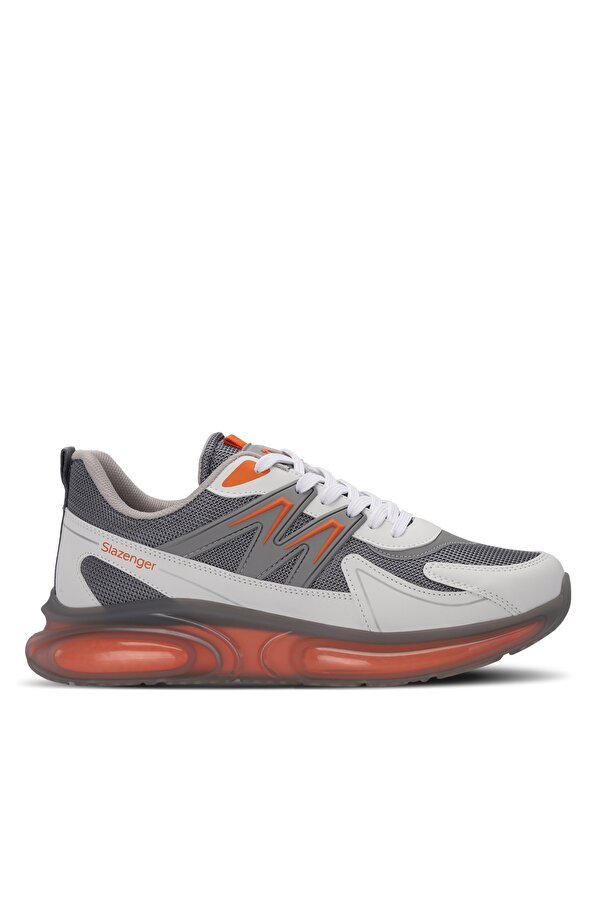 Slazenger ZIGOR Erkek Sneaker Ayakkabı Gri / Turuncu