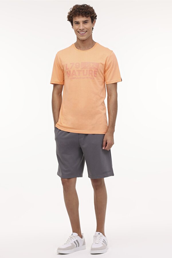 Lumberjack ML GRASS 11URB2046 4PR Somon Erkek Kısa Kol T-Shirt