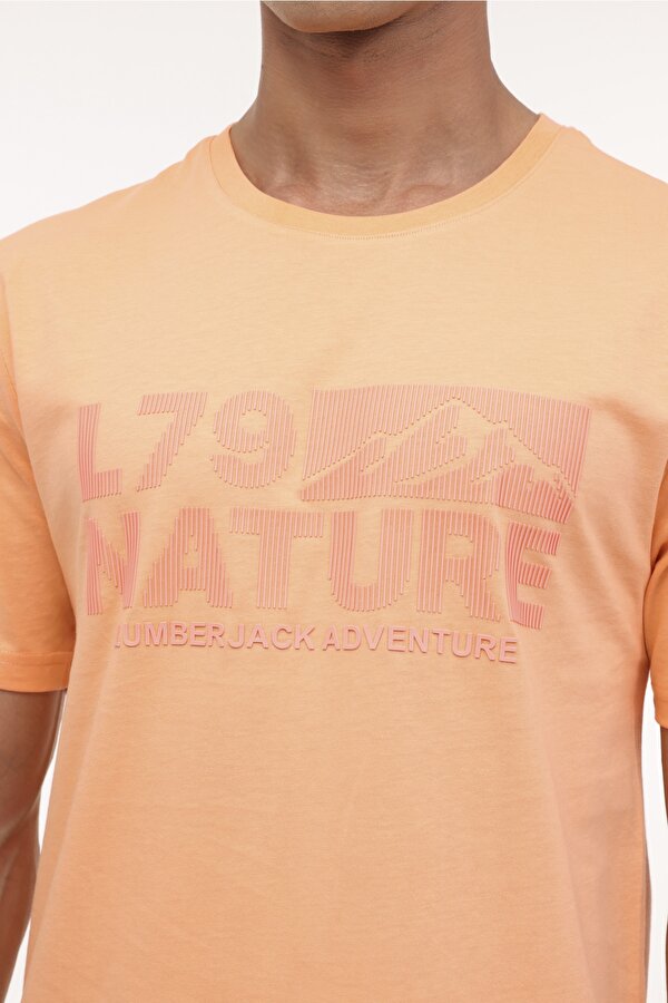 Lumberjack ML GRASS 11URB2046 4PR Somon Erkek Kısa Kol T-Shirt