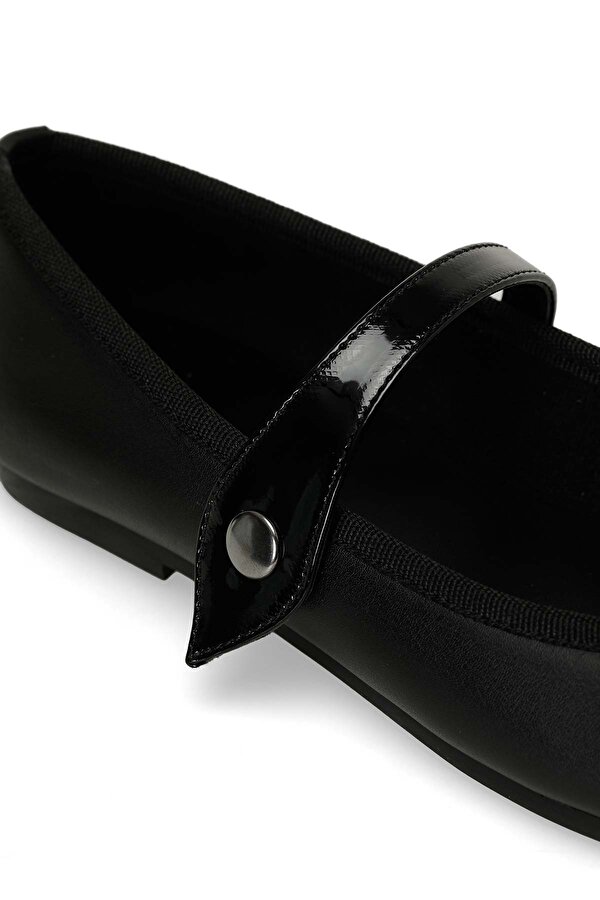 Butigo 24K-503 4PR Siyah Kadın Babet