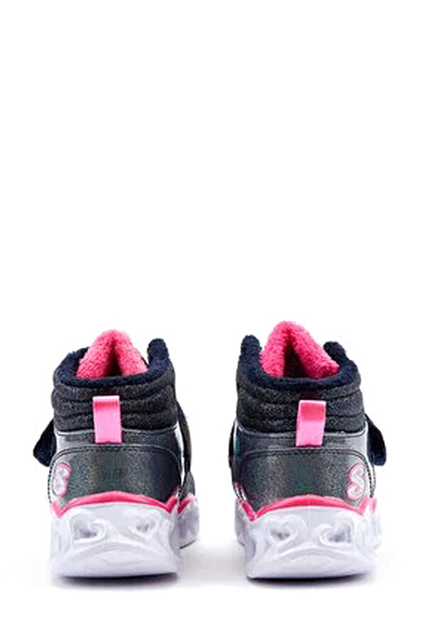 HEART LIGHTS Lacivert Kız Çocuk High Sneaker - Görsel 5