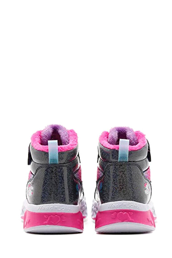 Skechers FLUTTER HEART LIGHTS Lacivert Kız Çocuk High Sneaker