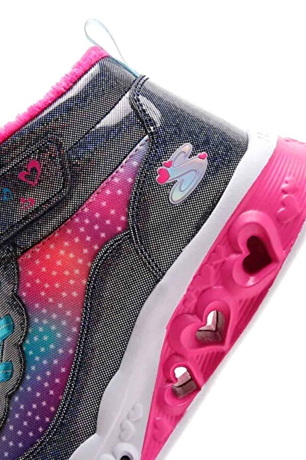 Skechers FLUTTER HEART LIGHTS Lacivert Kız Çocuk High Sneaker