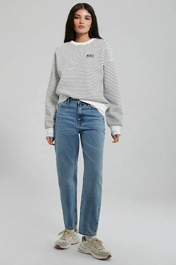 Mavi MAVİ BASKILI SWEATSHIRT  Kadın Sweatshirt