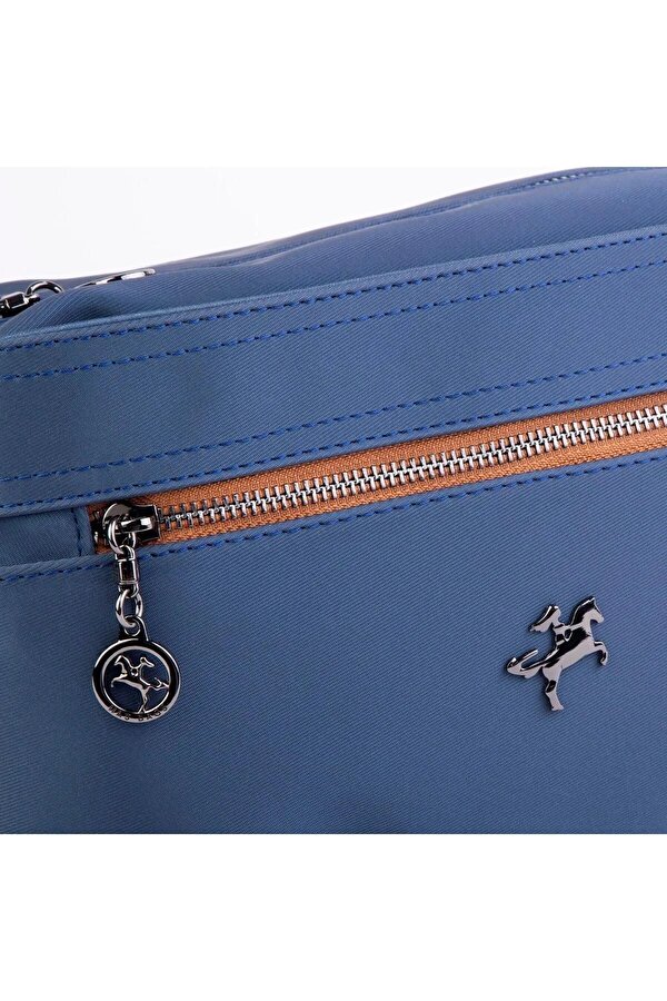 byHAKAN Nas Bag 1131 Kadın Buzzy Omuz Çantası Çapraz Çantası LACİVERT