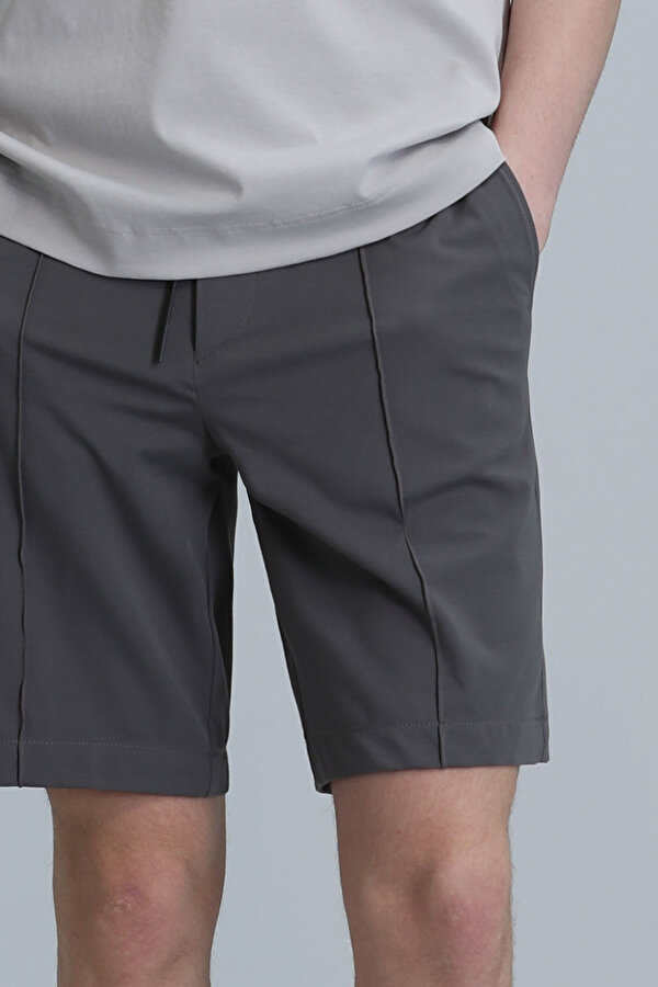 Lufian Erkek Chrıs Spor Chino Slim Fit Şort 111210071 Nefti
