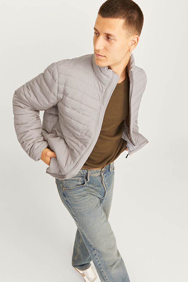 Jack & Jones JJESTATE PACKABLE PUFFER Bej Erkek Mont